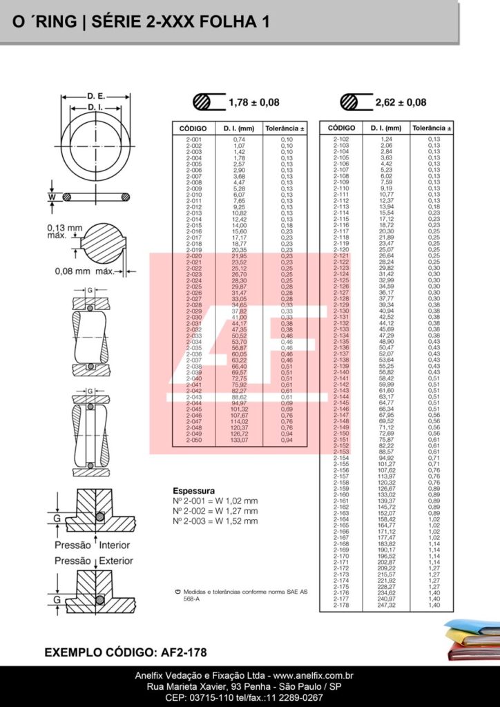 O Ring Anel Fix